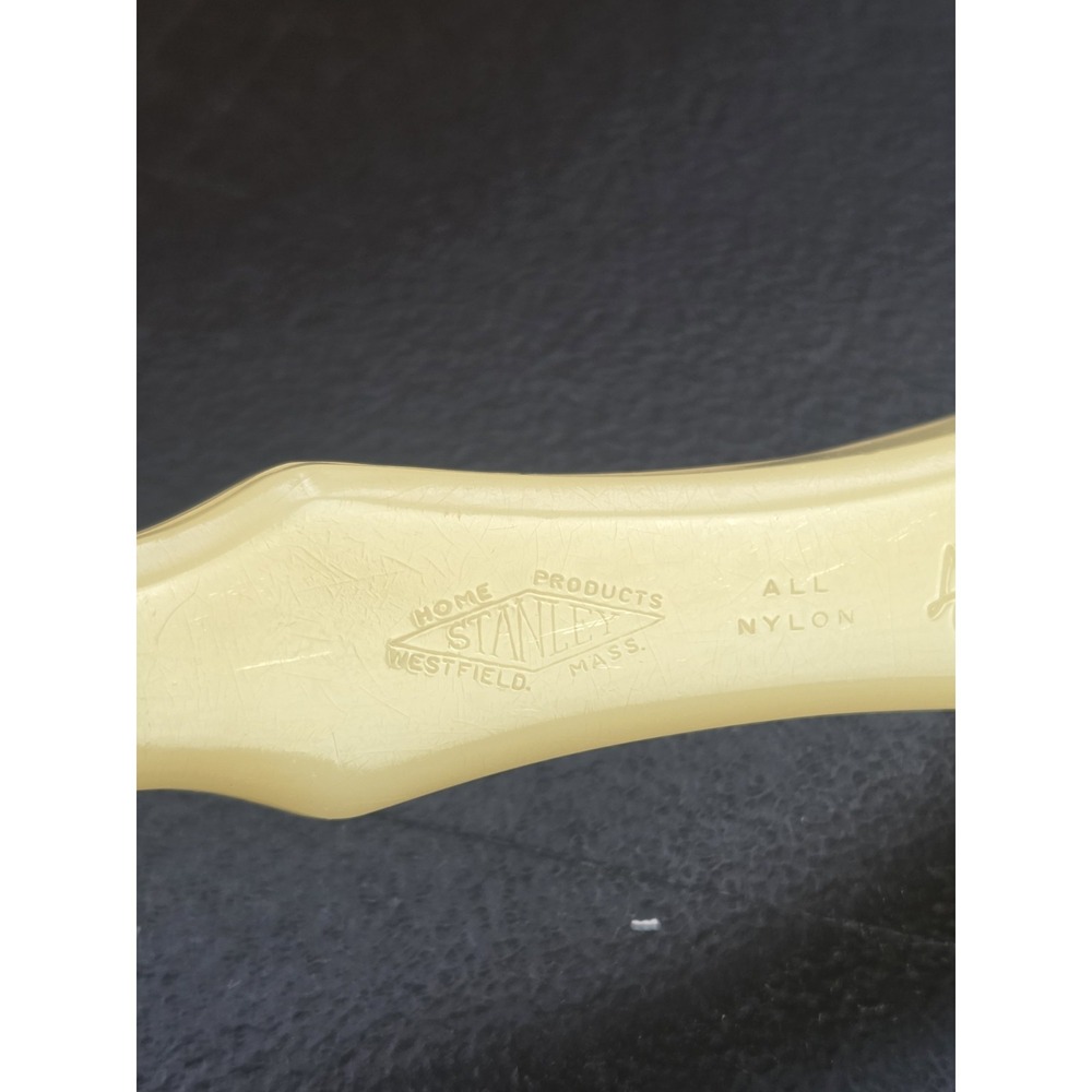Stanley Lady Catherine Vintage All Nylon 5 Row Hairbrush Pre-owned-Ivory - Picture 4 of 14